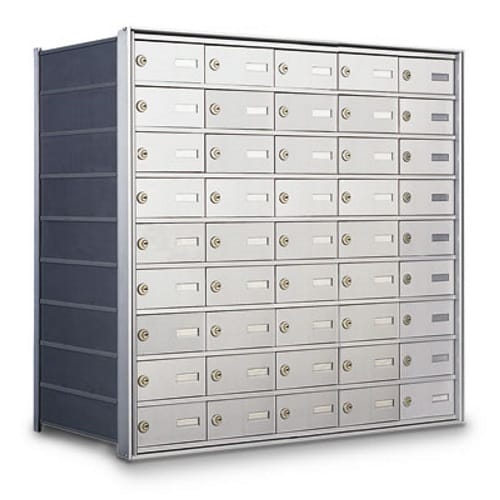 Rear Loading 45-Door Horizontal Private Mailbox